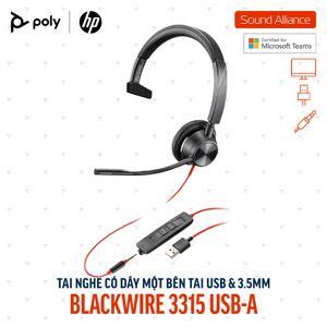 Tai nghe - Headphone Plantronics Blackwire 3315 USB-A