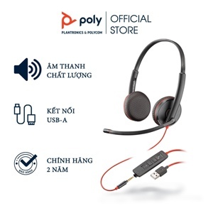 Tai nghe - Headphone Plantronics C3225 USB-A