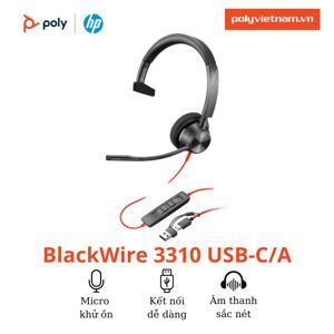 Tai nghe - Headphone Plantronics Blackwire 3310 USB-C