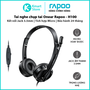 Tai nghe - Headphone Rapoo H100