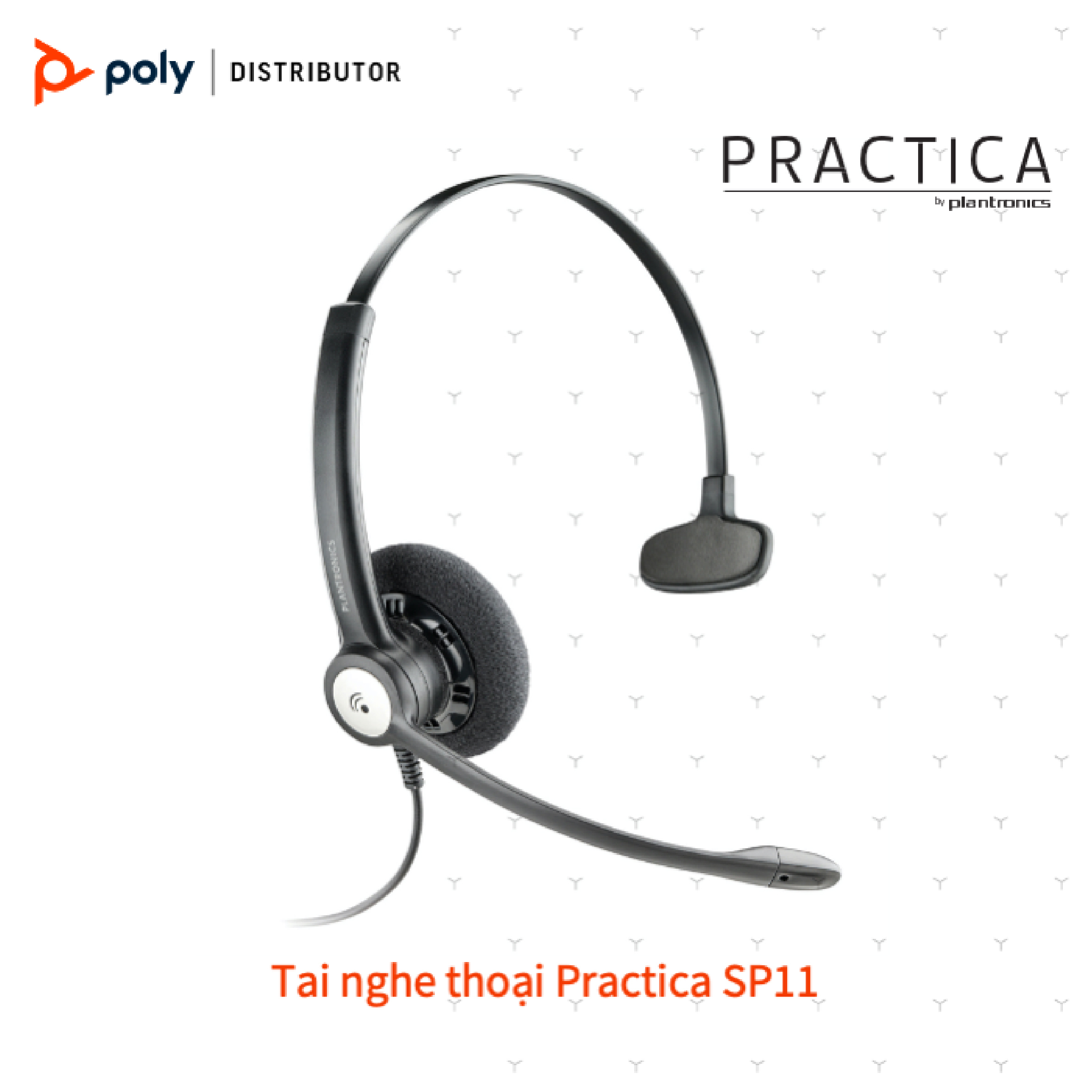 Tai nghe Headphones Plantronics Practica SP11-QD