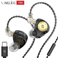 Tai nghe HiFi Uareliffe TRN MT1 MAX Có thể điều chỉnh Màn hình có thể điều chỉnh nam châm kép Trình điều khiển động Tai nghe có dây Công tắc điều chỉnh tai nghe khử tai nghe nhạc