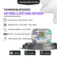 Tai nghe hổ vằn PRO 2 1571AM, chip louda, pin trâu 8h, 4 mic khử ồn, chống ồn 48dB,đầy đủ tính năng - TOPCASE BÌNH DƯƠNG