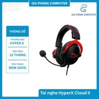 Tai nghe HP HyperX Cloud II – Tai nghe gaming