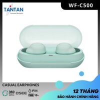 Tai Nghe In-ear BLUETOOTH Sony WF-C500  DSEE - 360 Reality Audio - Pin20H - Sạc nhanh - Fast Pair - Kháng nước IPX4  Hàng Chính Hãng - Xanh lá
