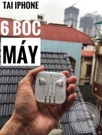 TAI NGHE IPHONE 6S BÓC MÁY CHÍNH HÃNG Full Box Nguyên Seal