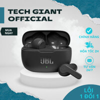 Tai nghe JBL Wave 200, Tai nghe Bluetooth nhét tai Chip Bluetooth 5.2 Tích hợp Micro Âm Thanh Bass mạnh - Tech Giant