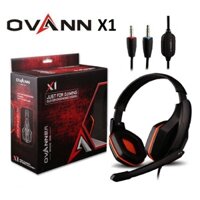 Tai nghe kèm Micro Gaming Ovann X1 Full Box - Âm Thanh sống động - Bảo hành 12 tháng