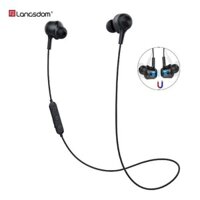 Tai nghe không dây Bluetooth Langsdom L17B, Tai nghe nhét tai thể thao, In-Ear, tai hít từ tính, có Mic