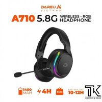 Tai nghe Không Dây DAREU A710 (RGB - WIRELESS 5.8G) High-end