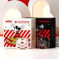Tai nghe không dây Disney Q1 5.4 Chuột Mickey Tai nghe sang trọng cổ điển ENC Giảm tiếng ồn Chất lượng âm thanh HiFi Độ trễ thấp Độ bền lâu Tai nghe nhét tai Mickey Punk mát mẻ