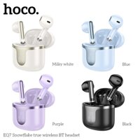 Tai nghe không dây Hoco EQ7 có bluetooth V5.3, Hỗ trợ triệu hồi Siri, Hộp sạc có đèn LED hiển thị nguồn điện- Chính hãng