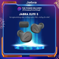 Tai nghe không dây Jabra Elite 3 thương hiệu Đan Mạch Chống nước IP55 chống ồn ANC 4 micro kết nối 6 thiết bị