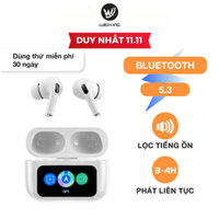 Tai nghe không dây kết nối bluetooth 5.0 tích hợp màn hình cảm ứng LCD đa chức năng nghe nhạc, đổi tên, định vị