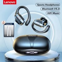 Tai nghe không dây LENOVO XT80 TWS Bluetooth 5.3 Hifi hộp sạc màn hình LED thể thao chống ồn chống nước có micro