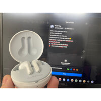 Tai nghe không dây LG TONE Free HBS-FN7 Hỗ trợ khử tiếng ồn chủ động khử trùng bằng tia cực tím (Like new Nobox 97%)