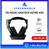 Tai Nghe Không Dây Logitech Astro A50 Gaming - Hàng Chính Hãng - BH 1 năm - Có Xuất VAT