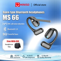 Tai nghe không dây MINISO M66 OWS Bluetooth 5.4 Tai nghe âm thanh nổi 3D khử tiếng ồn Hifi Music IPX6 Tai nghe thể thao chống nước Tai nghe không dây dẫn xương