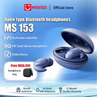 Tai nghe không dây MINISO MS153 Tai nghe thể thao Bluetooth 5.4 Tai nghe chống nước IPX5 Tai nghe ngủ Tai nghe khử tiếng ồn có micrô Tai nghe Bluetooth Mini