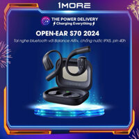 Tai nghe không dây Open Ear 1More S70 với Balance AIR+, Chống nước IPX5, pin 40h, mẫu 2024