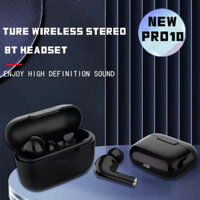 Tai nghe không dây PRO10TWS Tai nghe chống nước 5.0 tương thích Bluetooth có Mic cho tai nghe Xiaomi iPhone Pro10