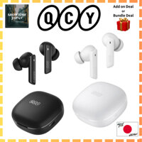 Tai nghe không dây QCY HT05 [Đen / Trắng] Khử tiếng ồn Bluetooth 5.2 IPX5 Chống nước MeloBuds ANC
