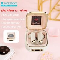 Tai nghe không dây Rock Retro Style True Wireless Stereo Bluetooth Rockspace nghe nhạc liên tục 12h Hàng chính hãng - Hình điện thoại