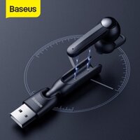 Tai nghe không dây sạc từ tính Baseus rảnh tay đơn có micrô Tai nghe Bluetooth dành cho doanh nhân để lái xe ô tô