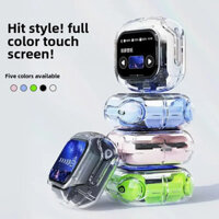 Tai nghe không dây tương thích Bluetooth, màn hình LCD, cảm ứng thông minh, tai nghe TWS màu sắc, âm thanh nổi, tai nghe Hi-Fi khử tiếng ồn