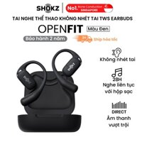 Tai nghe không nhét tai Bluetooth True Wireless Earbuds Shokz OpenFit - Thế Hệ Mới Nhất - Hàng Chính Hãng