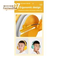 Tai nghe khử tiếng ồn cho trẻ em để học tập - Bịt tai chống ồn để giải nén máy bay gắn trên đầu