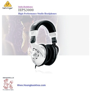 Tai nghe kiểm âm Behringer HPS3000