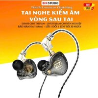 Tai Nghe Kiểm Âm Nhét Tai X2 Pro Chuyên Nghiệp Dài 1.2m Ân Thanh Nổi Stereo Bin Studio