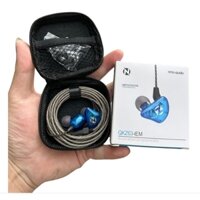 Tai Nghe Kiểm Âm Nhét Tai NMC-AUDIO QKZ63-IEM Chuyên Nghiệp dài 3 mét dành cho thu âm livestream bảo hành 1 năm