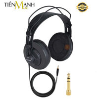 Tai Nghe Kiểm Âm Samson SR850, Đệm Tai Bằng Nhung