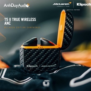 Tai nghe Klipsch T5 II True Wireless ANC McLaren