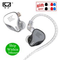 Tai nghe KZ DQ6 3DD Bass Hifi tai nghe trong tai Màn hình lưu trữ Tiếng ồn phát âm nhạc Thể thao KZ ZSTX ZSN PROX EDX ZSX ASX ZS10PRO Màu