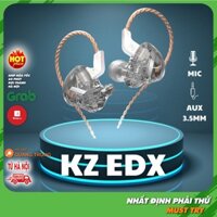 Tai nghe kz EDX có mic đàm thoại, phân phối chính hãng, cách âm cực tốt