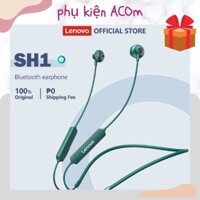 Tai nghe Lenovo SH1 bluetooth 5.0 không dây đeo cổ chống nước Ipx5 tùy chọn màu sắc