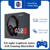 Tai nghe Logitech Astro A10 Gaming Black/Red