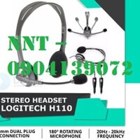 Tai nghe Logitech H110 (2 jack cắm) - Hàng chính hãng cao cấp