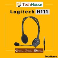 Tai nghe Logitech H111 STEREO HEADSET - 1 Giắc cắm - Bảo hành 12 tháng