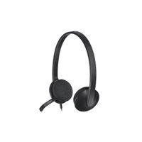 Tai Nghe Logitech H340 Chính Hãng (USB-A/Đen)