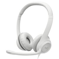 Tai nghe Logitech H390 USB Computer Headset / White (981-001287)