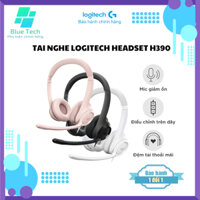 Tai nghe Logitech Headset H390 - Hàng Chính Hãng - Bảo Hành 24 Tháng [Lỗi 1 đổi 1]