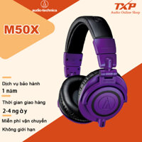 Tai nghe màn hình chuyên nghiệp Audio-Technica ATH-M50x, Tím