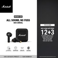 Tai Nghe Marshall Bluetooth Truewireless MINOR IV - Pin lên đến 30h - Bảo Hành Chính Hãng 1 Đổi 1 - LS
