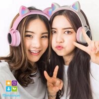 Tai nghe Mèo chụp Cat EAR Hoco W27 / CXT B39 / Borofone BO15, headphone bluetooth V5.0 "chính hãng"
