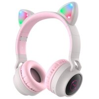 Tai Nghe Mèo Chụp Tai Bluetooth Hoco W27 Có Đèn Led - BH 1 Năm Chính Hãng