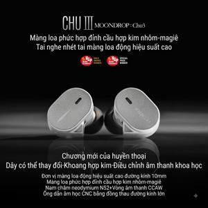 Tai nghe Moondrop Chu có mic